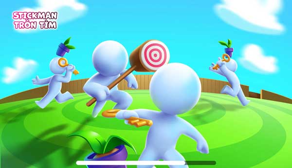 Chơi game Stickman trốn tìm - GameVui