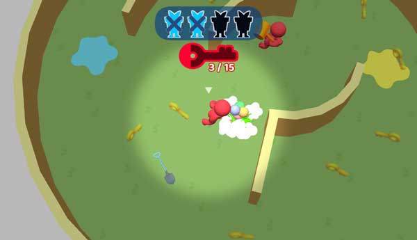 Nhiệm vụ của người đi tìm là hạ gục tất cả những đối tượng ngụy trang khả nghi