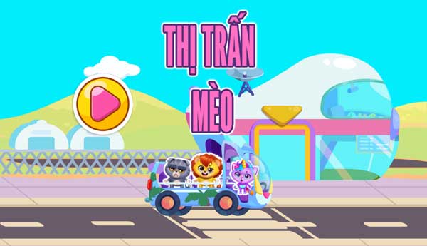 Chơi game Thị trấn Mèo - GameVui