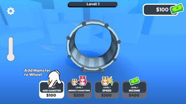 Chơi game Hamster chạy vòng quay - GameVui.vn
