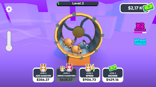 Khám phá các vòng quay khác nhau.