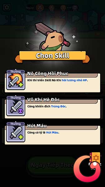 Học skill mới
