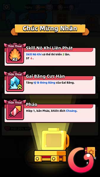 Mở rương vật phẩm