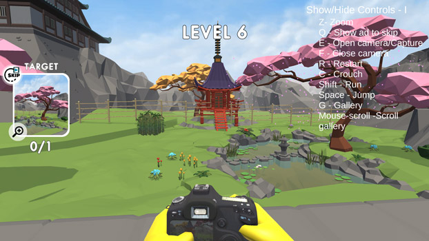 Chơi game Thợ săn ảnh - GameVui.vn