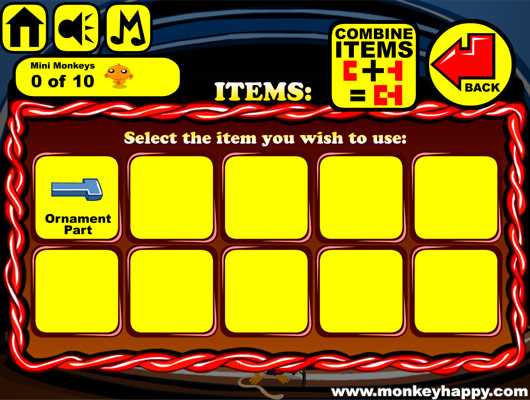 Ghép hoặc sử dụng các vật phẩm.