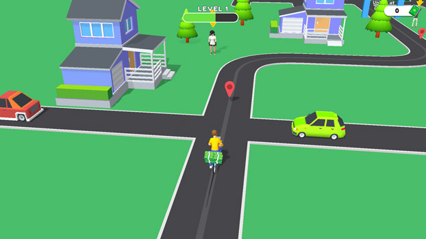 Tránh các phương tiện giao thông khác.