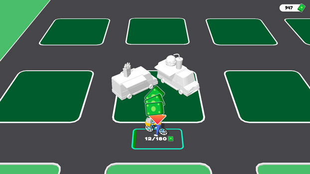 Dùng tiền kiếm được để mở rộng khu vực của bạn.