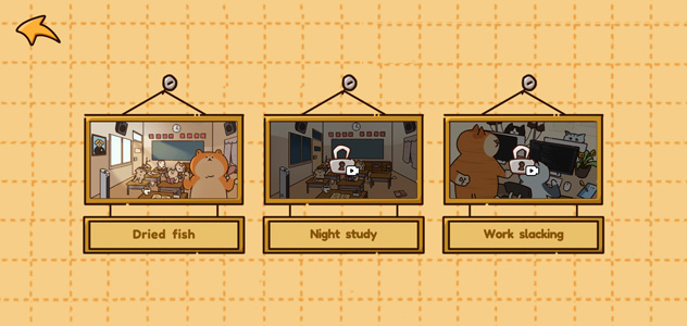 Có 3 màn chơi thú vị với độ khó khác nhau.