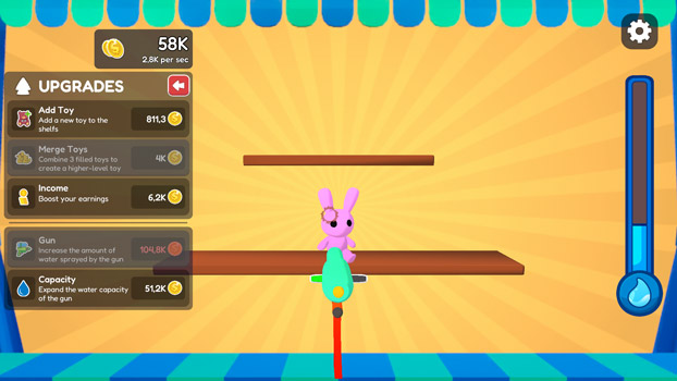 Chơi game Bắn súng nước - GameVui.vn