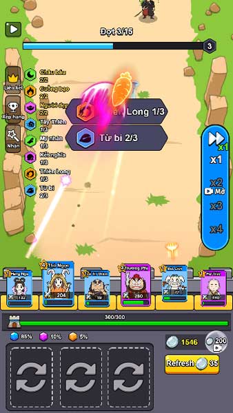 Những Hero gần tương đồng nhau sẽ tạo ra liên kết