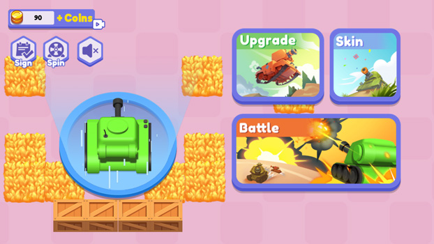 Chơi game Siêu xe tăng đấu trường - GameVui.vn