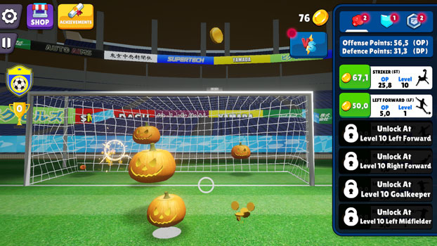 Chơi game Ghi bàn không giới hạn - GameVui.vn