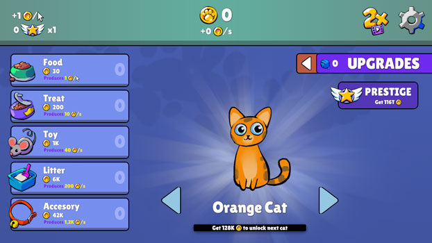 Chơi game Mèo tiến hoá - GameVui.vn