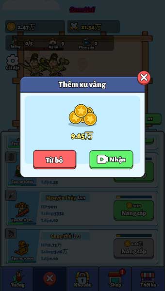 Xem video QC để nhận thêm tài nguyên