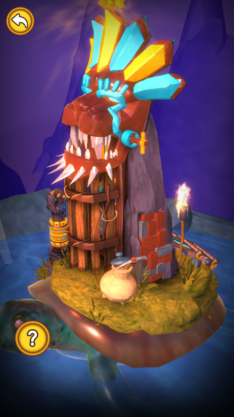 Tìm cách để mở khoá cánh cửa.