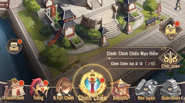 Chạm vào biểu tượng lá thư