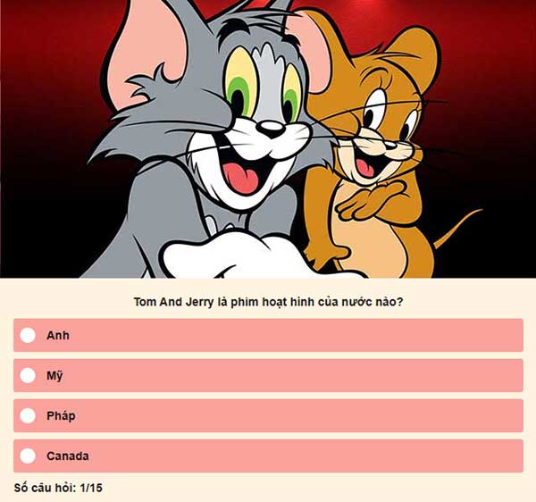 Hãy cùng khám phá thế giới vui nhộn và đầy màu sắc của Tom và Jerry!