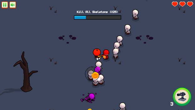 Chống lại sự tấn công của kẻ thù.