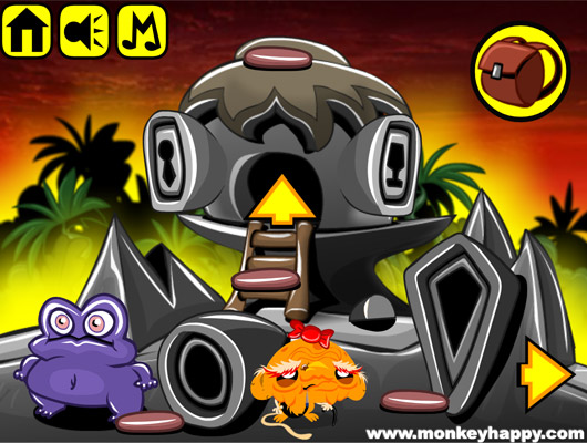 Chơi game Chú khỉ buồn - GameVui.vn