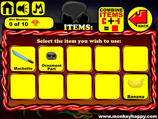 Ghép hoặc sử dụng các vật phẩm.