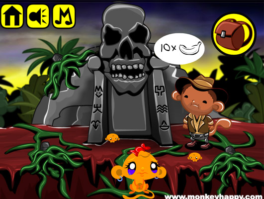 Tìm đồ vật cho chú khỉ.