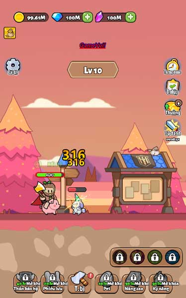 Chơi game Thời đại anh hùng - GameVui