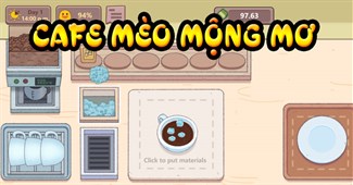 Cafe mèo mộng mơ