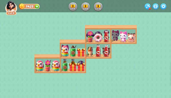 Chơi game Sắp xếp đồ vật - GameVui