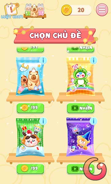 Mua chủ đề túi mù khác