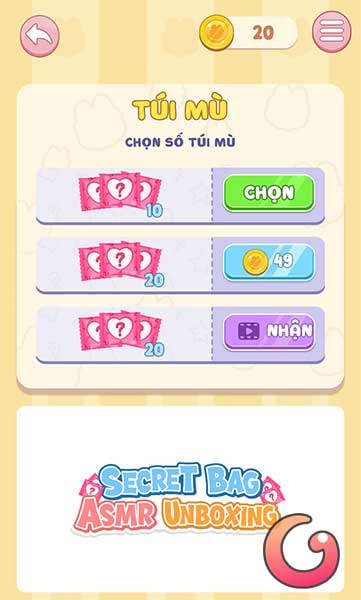 Mua nhiều túi mù hơn