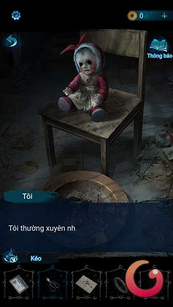 Cắt đứt dây buộc búp bê