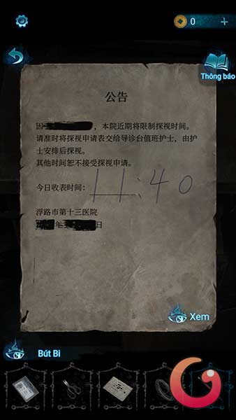 Viết lên tờ giấy