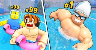 Obby tập bơi