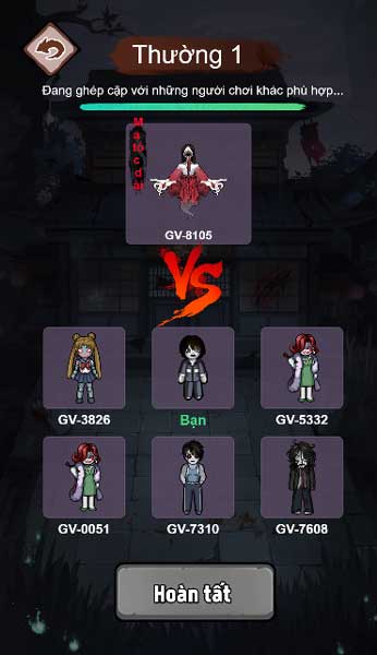 Ghép trận với nhiều người chơi khác