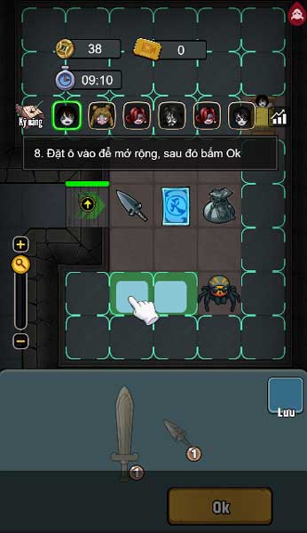 Các vật phẩm giống nhau có thể hợp nhất để tạo thành pháp bảo cao cấp hơn