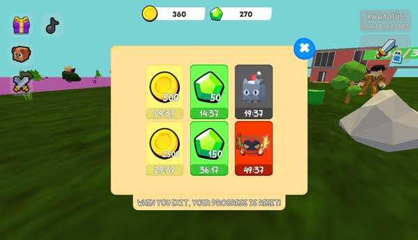 Online game đủ thời gian để nhận thưởng