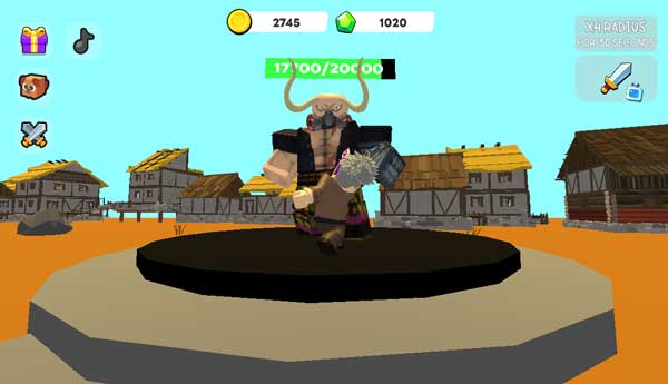 Hạ gục các trùm Boss với lượng HP cực kỳ lớn