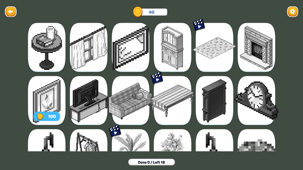 Khám phá các đồ vật.