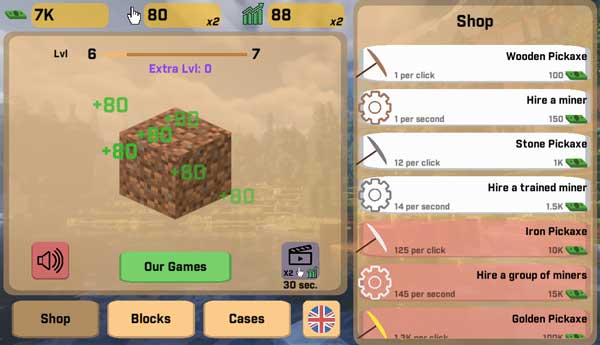 Chơi game Đào Minecraft - GameVui