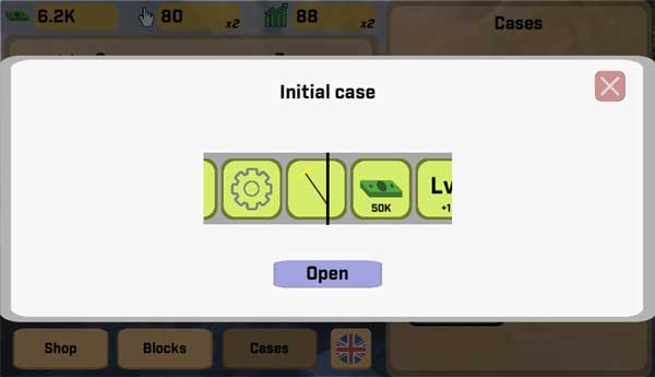 Mua hòm phần thưởng khi có đủ tiền xu