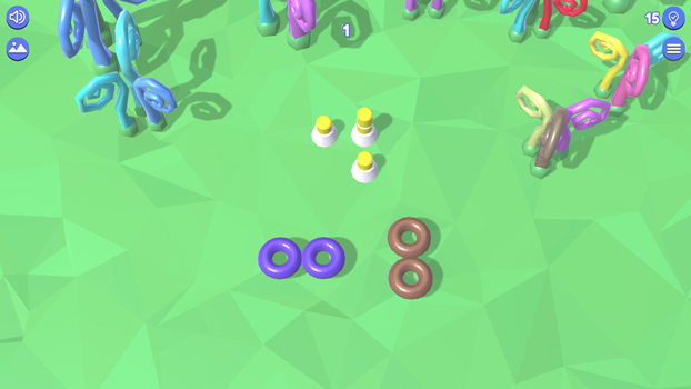 Chơi game Xếp vòng tròn - GameVui.vn