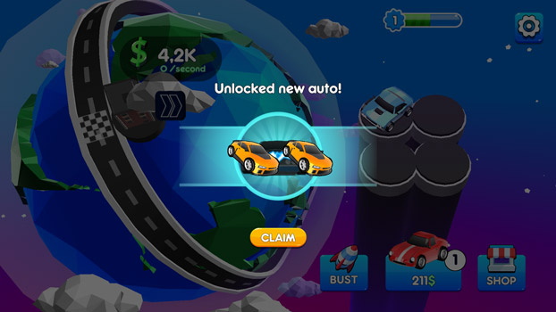 Hợp nhất 2 xe đua để tạo được xe mới mạnh mẽ hơn.