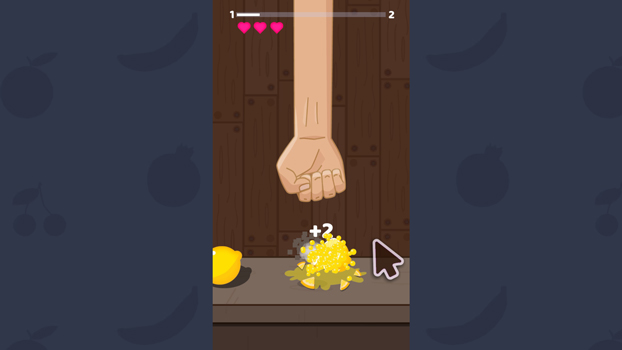 Đấm hoa quả và tránh các quả bom.