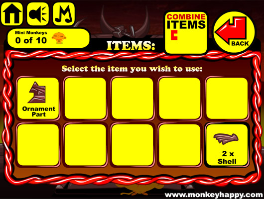 Ghép hoặc sử dụng các vật phẩm.