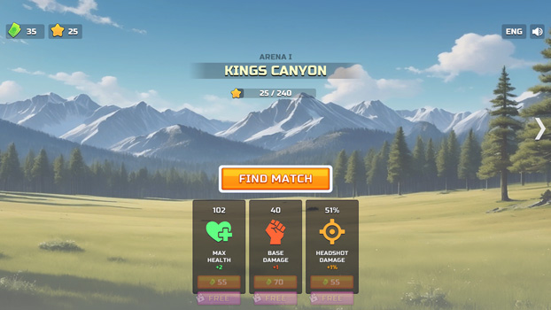 Chơi game Cung thủ so tài - GameVui.vn