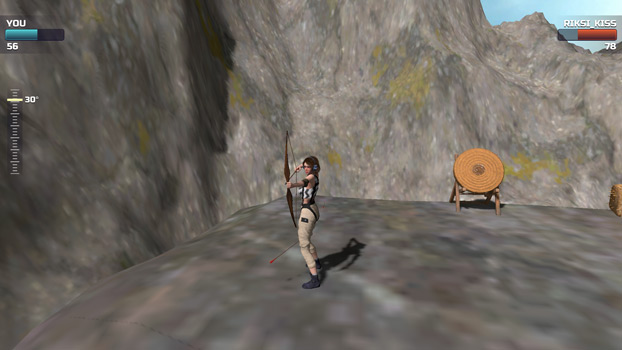 Ngắm bắn chuẩn để đánh bại đối thủ.