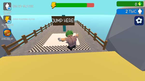 Thử thách nhảy xuống thật sâu