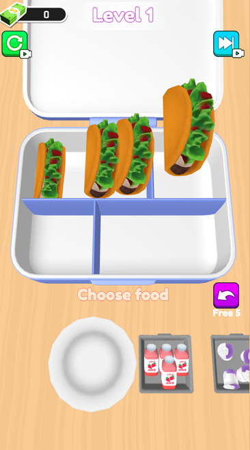 Cùng sắp xếp ngăn nắp các hộp cơm bento.