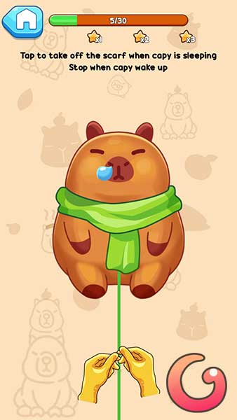 Tháo khăn quàng cổ