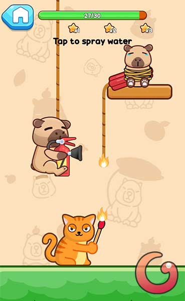 Phun nước dập lửa